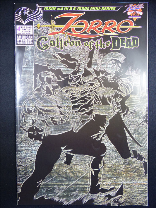 ZORRO Galleon of the Dead #4 Variant - Nov 2022 - Mythology Comics #159