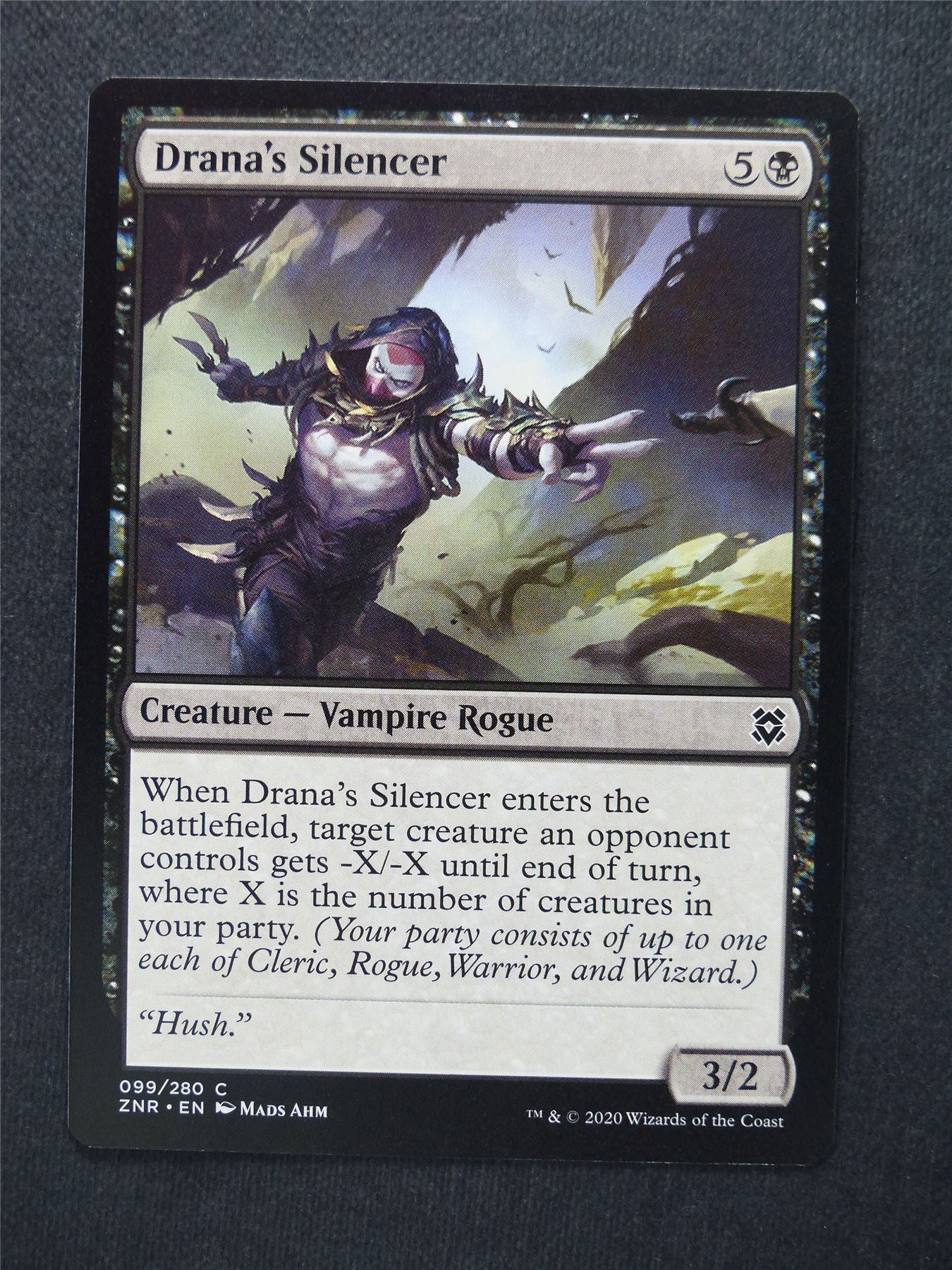 Drana's Silencer - Mtg Magic Cards #VD