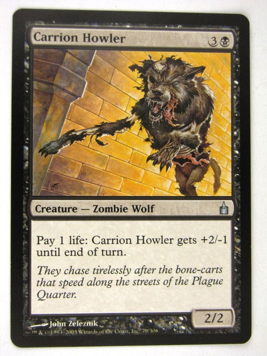MTG Magic: the Gathering Cards: CARRION HOWLER: RAV