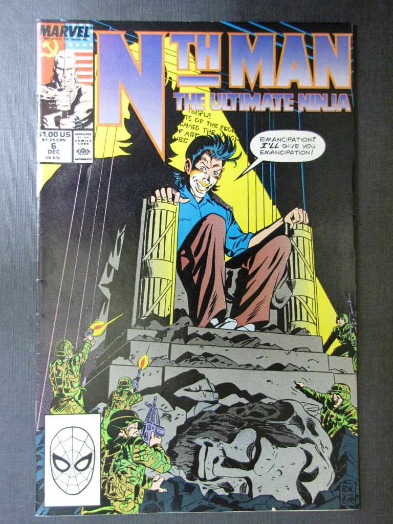 NTH Man: The Ultimate Ninja #6 - Marvel Comics #UP