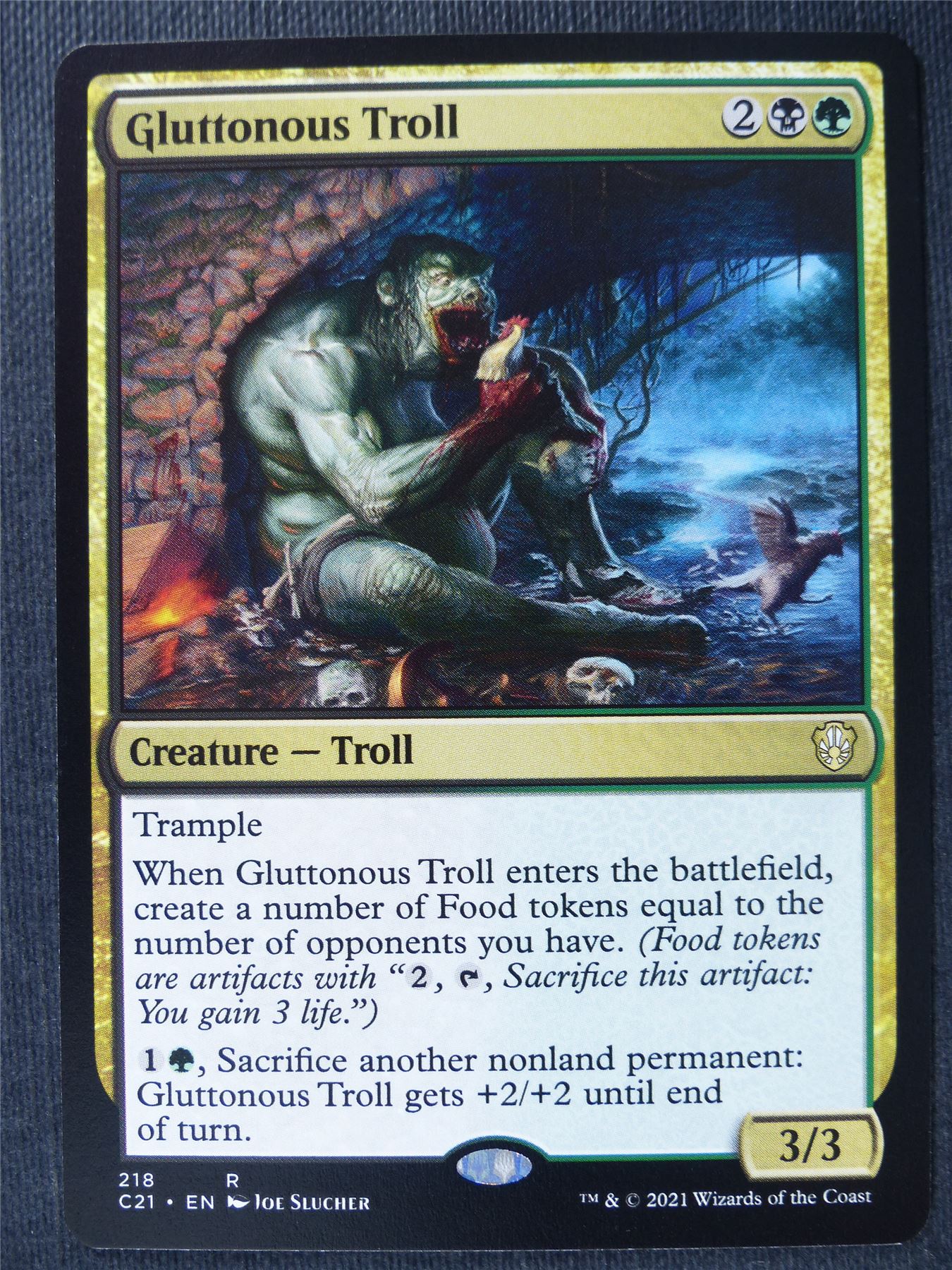 Gluttonous Troll - Mtg Card #2S1
