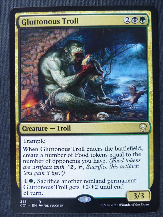 Gluttonous Troll - Mtg Card #2S1