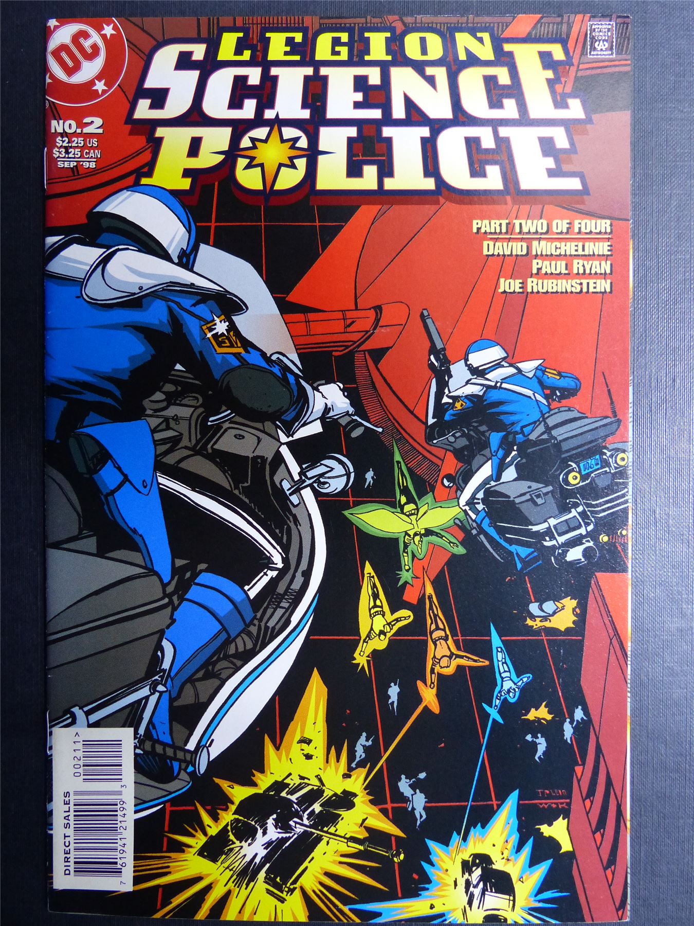 LEGION Science Police #2 - DC Comics #36