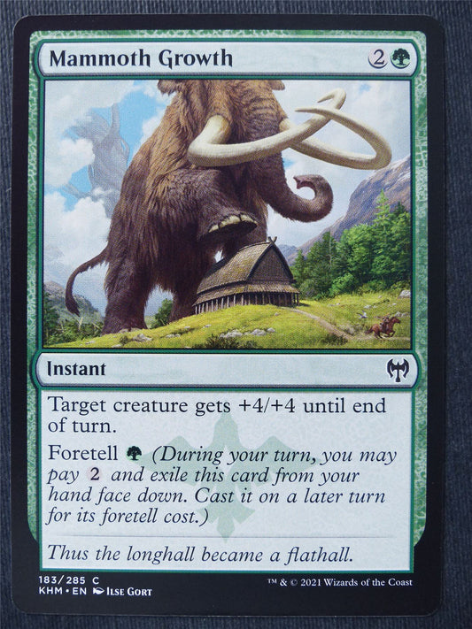 Mammoth Growth - Mtg Magic Cards #19