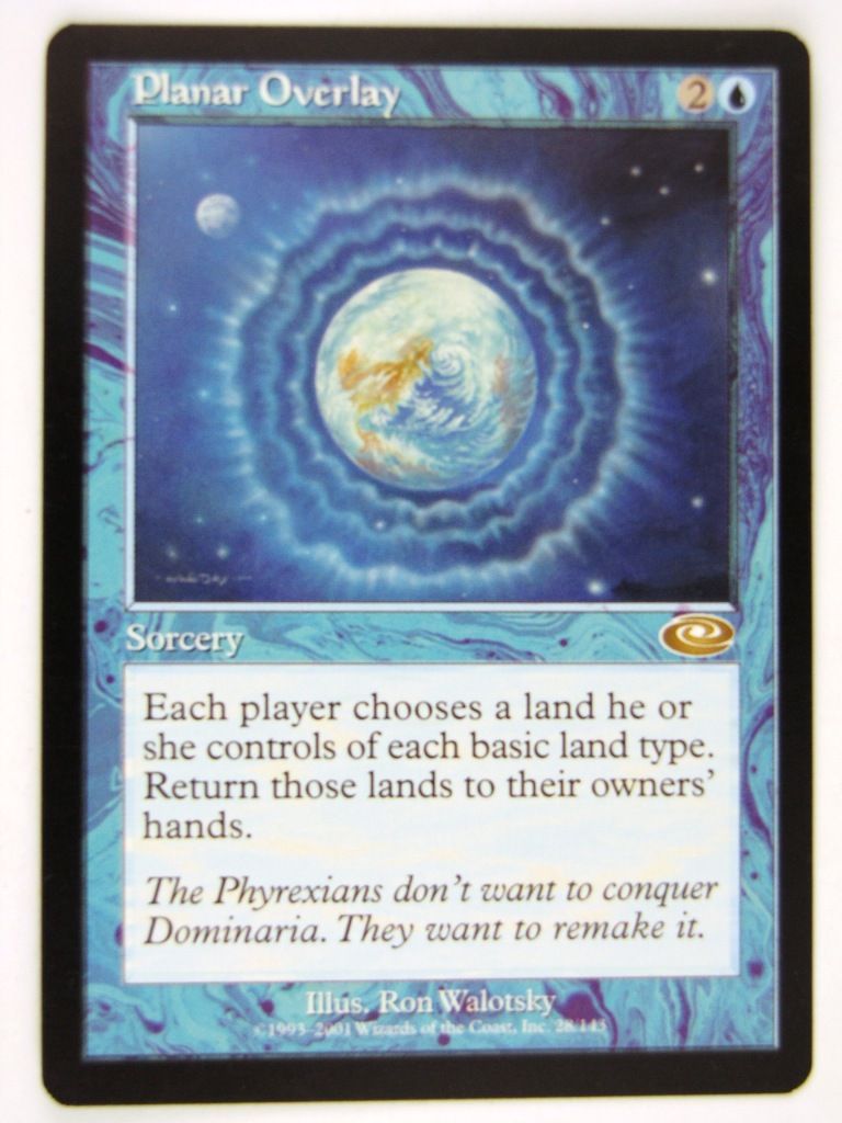 MTG Magic: The Gathering Cards: PLANAR OVERLAY - Played Rare