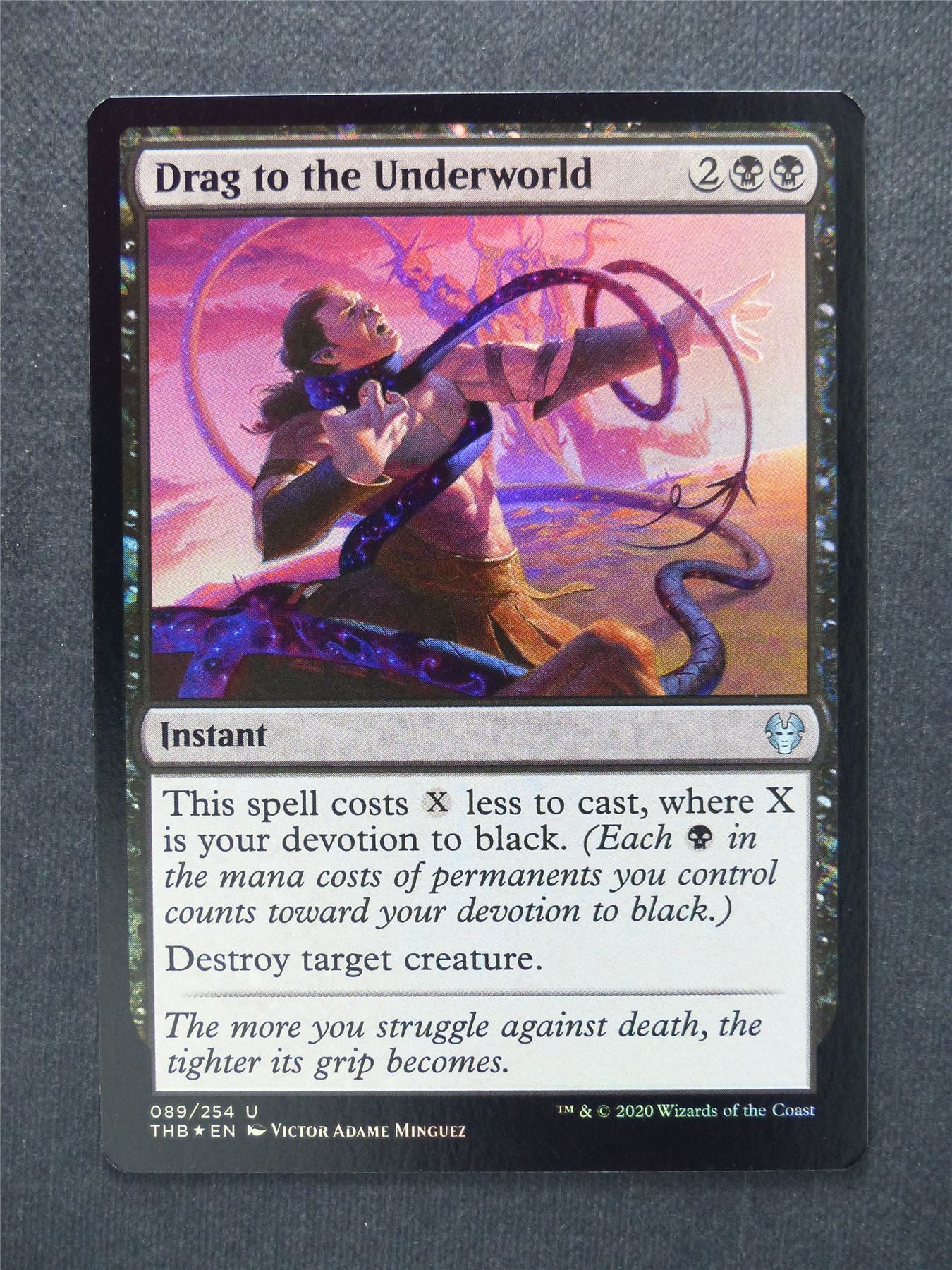 Drag to the Underworld Foil - Mtg Magic Cards #OD