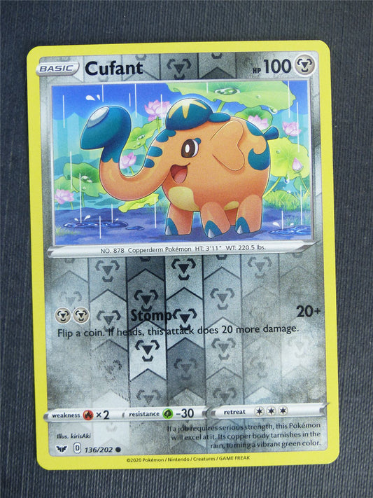 Cufant 136/202 Reverse Holo - Pokemon Cards #2BK