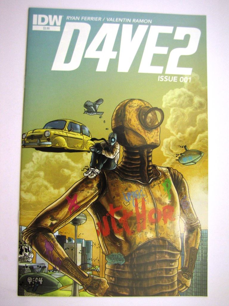 IDW Comics: D4VE2 (Dave2) #1 SEPTEMBER 2015 # 36A61