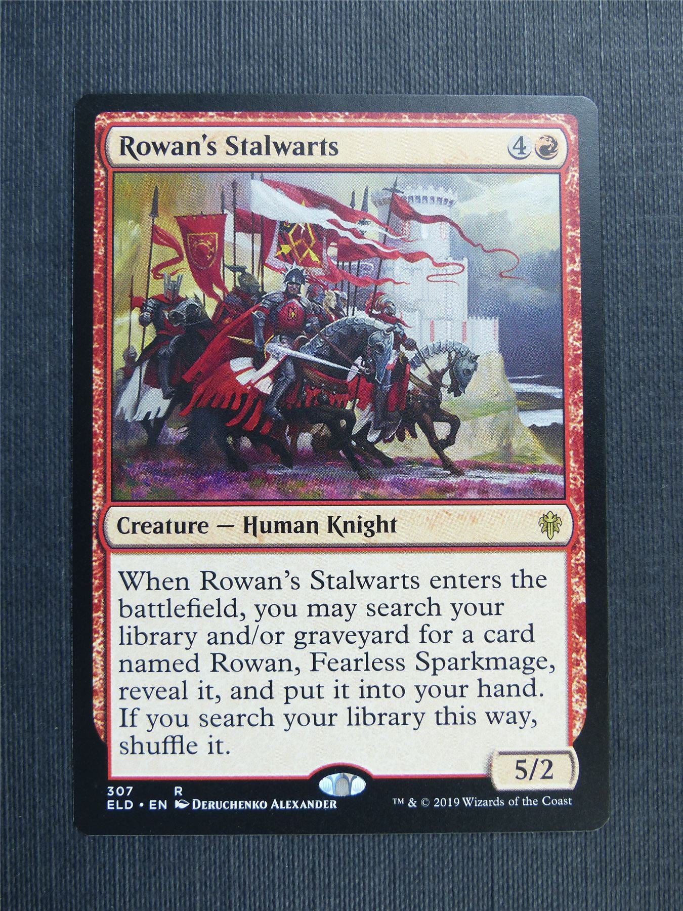 Rowan's Stalwarts - Mtg Magic Cards #495