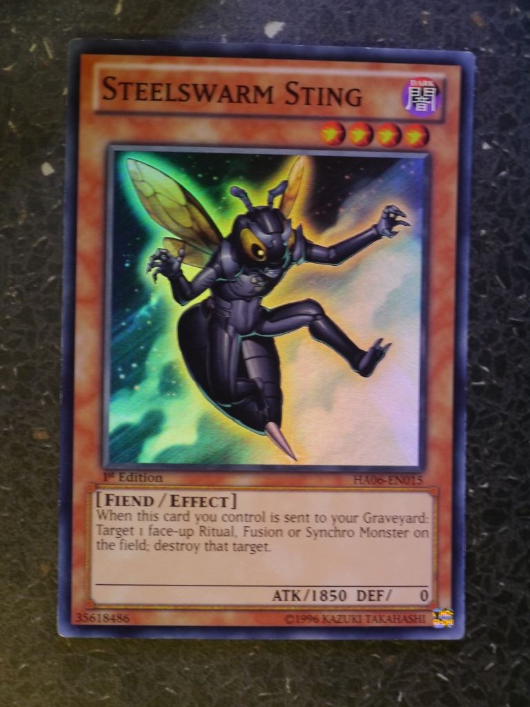 Yugioh Cards: STELLSWARM STING HA06 SUPER RARE # 3B72