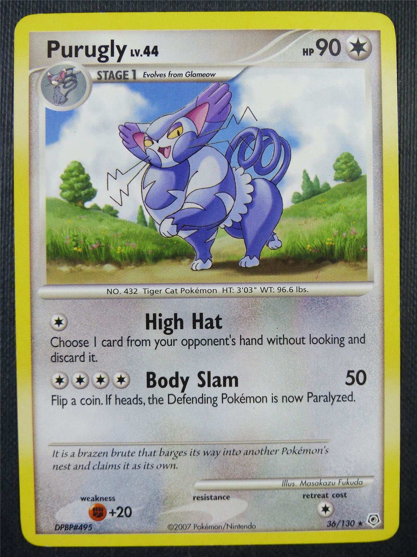 Purugly 36/130 - Pokemon Card #67V