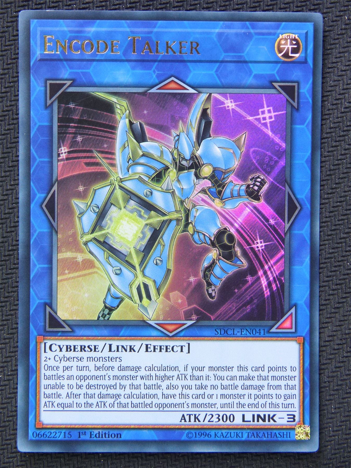 Encode Talker SDCL - Ultra Rare - Yugioh Card #5Z7