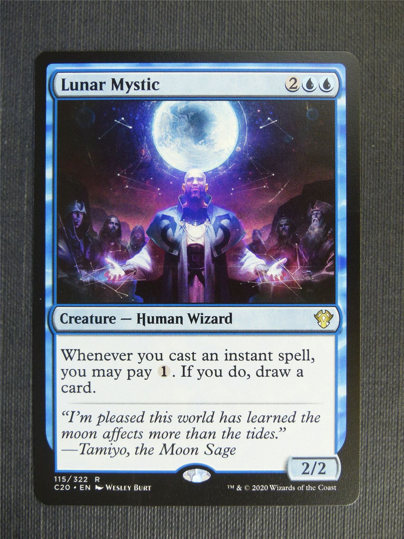 Lunar Mystic - C20 - Mtg Card