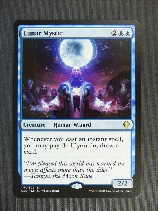 Lunar Mystic - C20 - Mtg Card