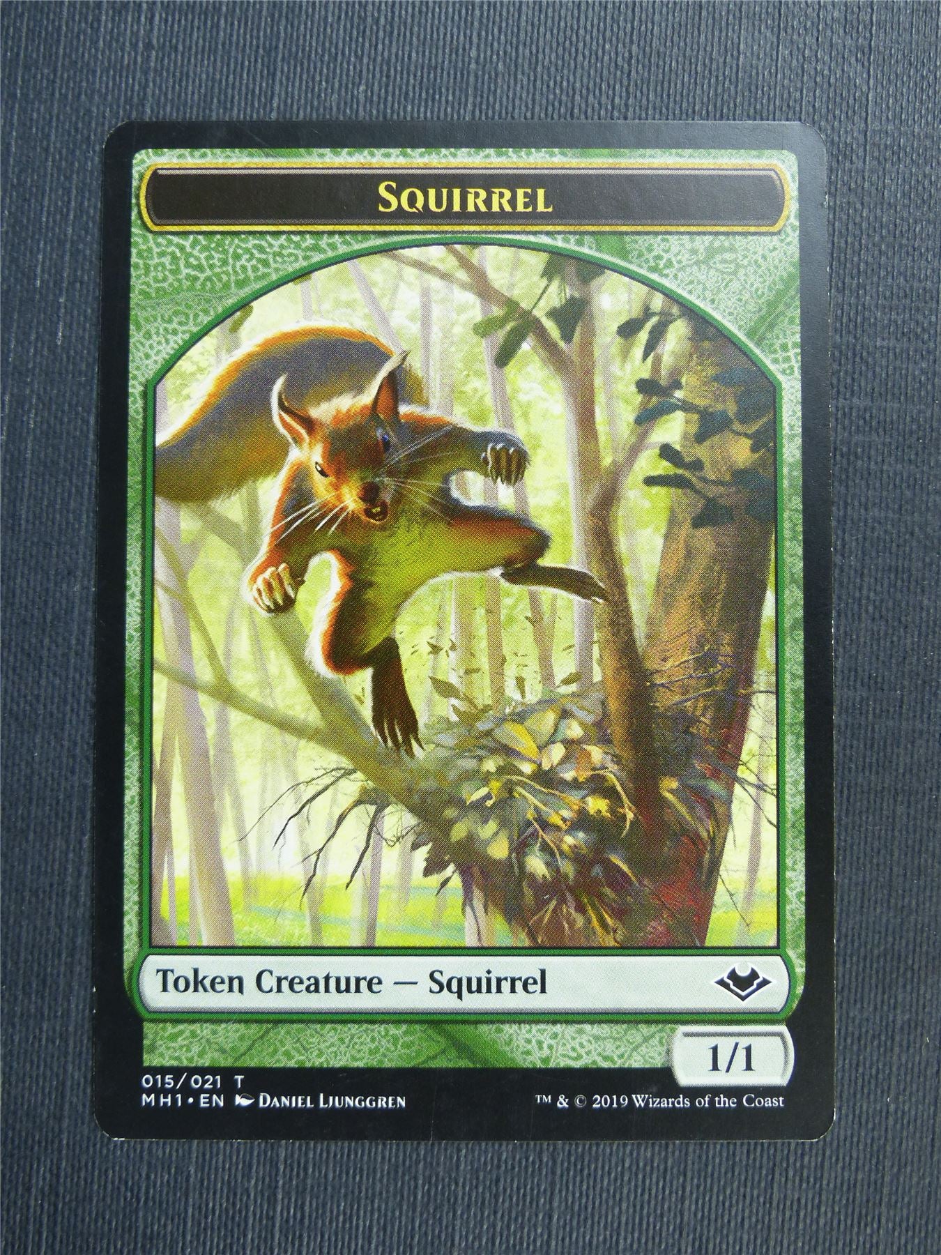 Squirrel / Illusion - Mtg Magic Token Cards #4OY