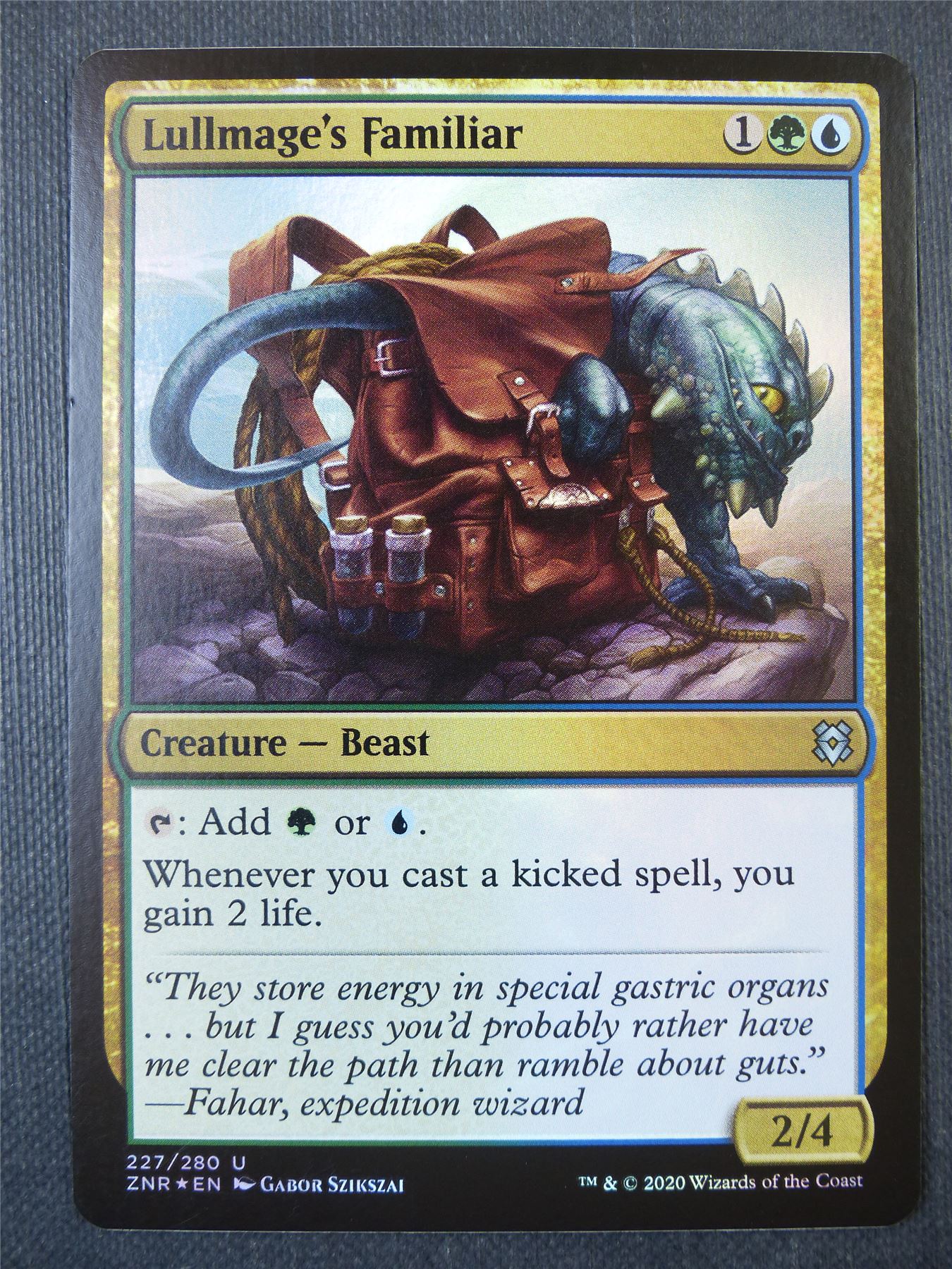 Lullmage's Familiar Foil - Mtg Card #99F