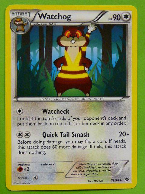 POKEMON B&W Emerging Powers - WATCHDOG 79/98