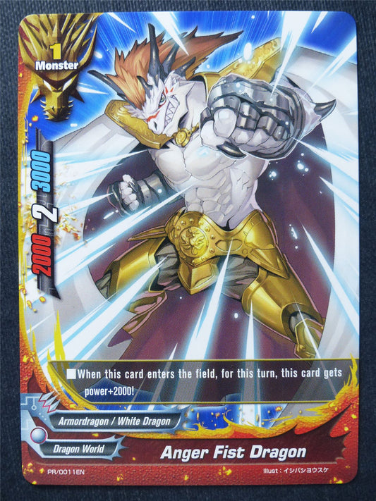 Anger Fist Dragon Promo - Buddyfight Cards #L6