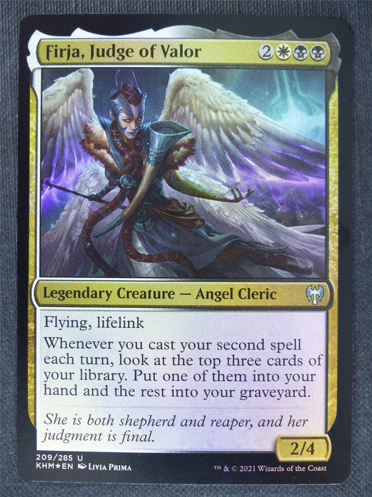 Firja Judge of Valor Foil Collector