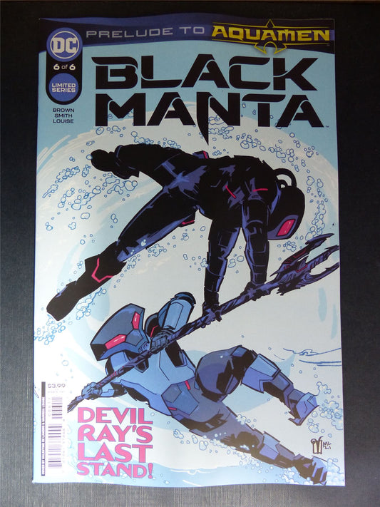 BLACK Manta #6 - Apr 2022 - DC Comic #6SP