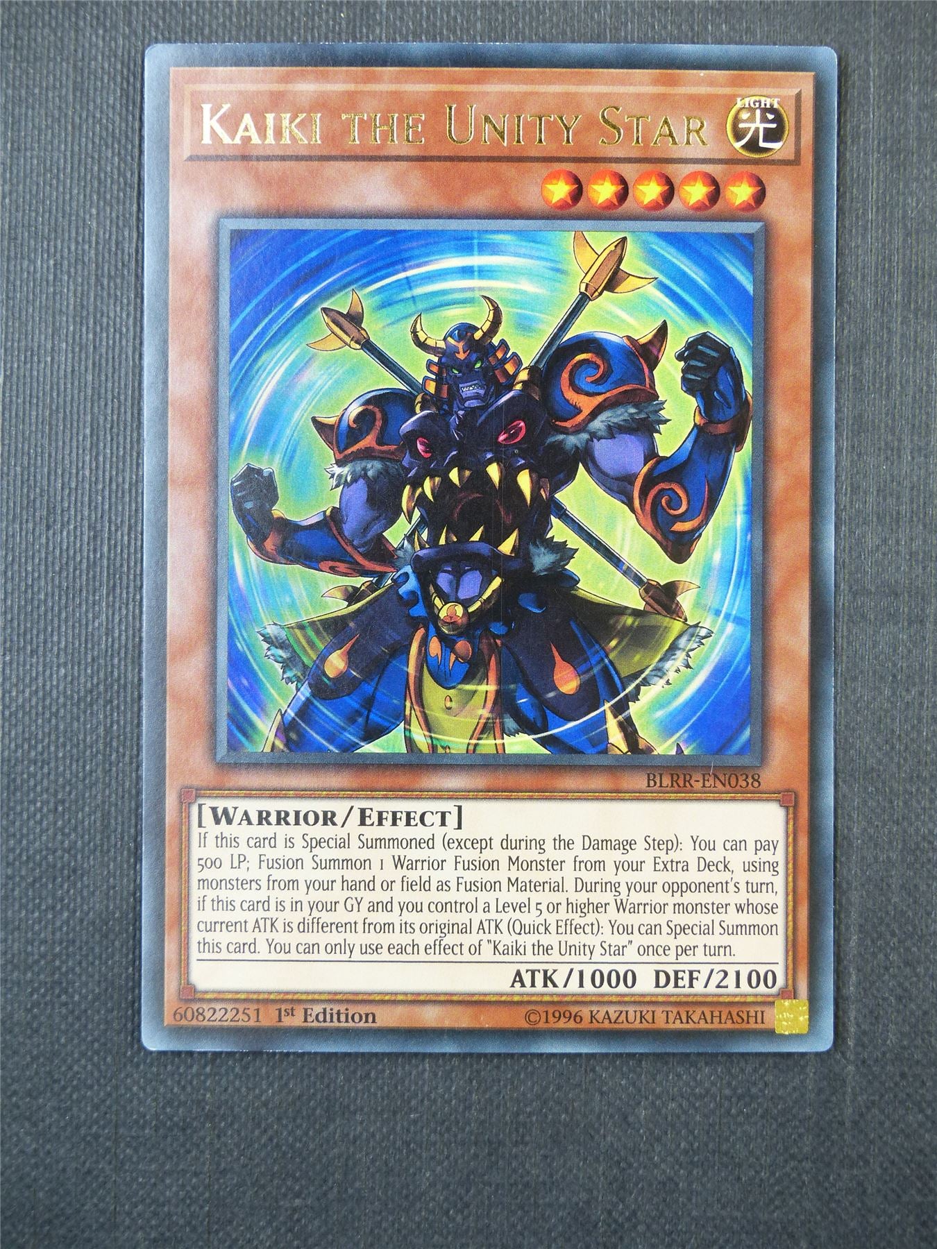 Kaiki the Unity Star - Yugioh Card #9LV