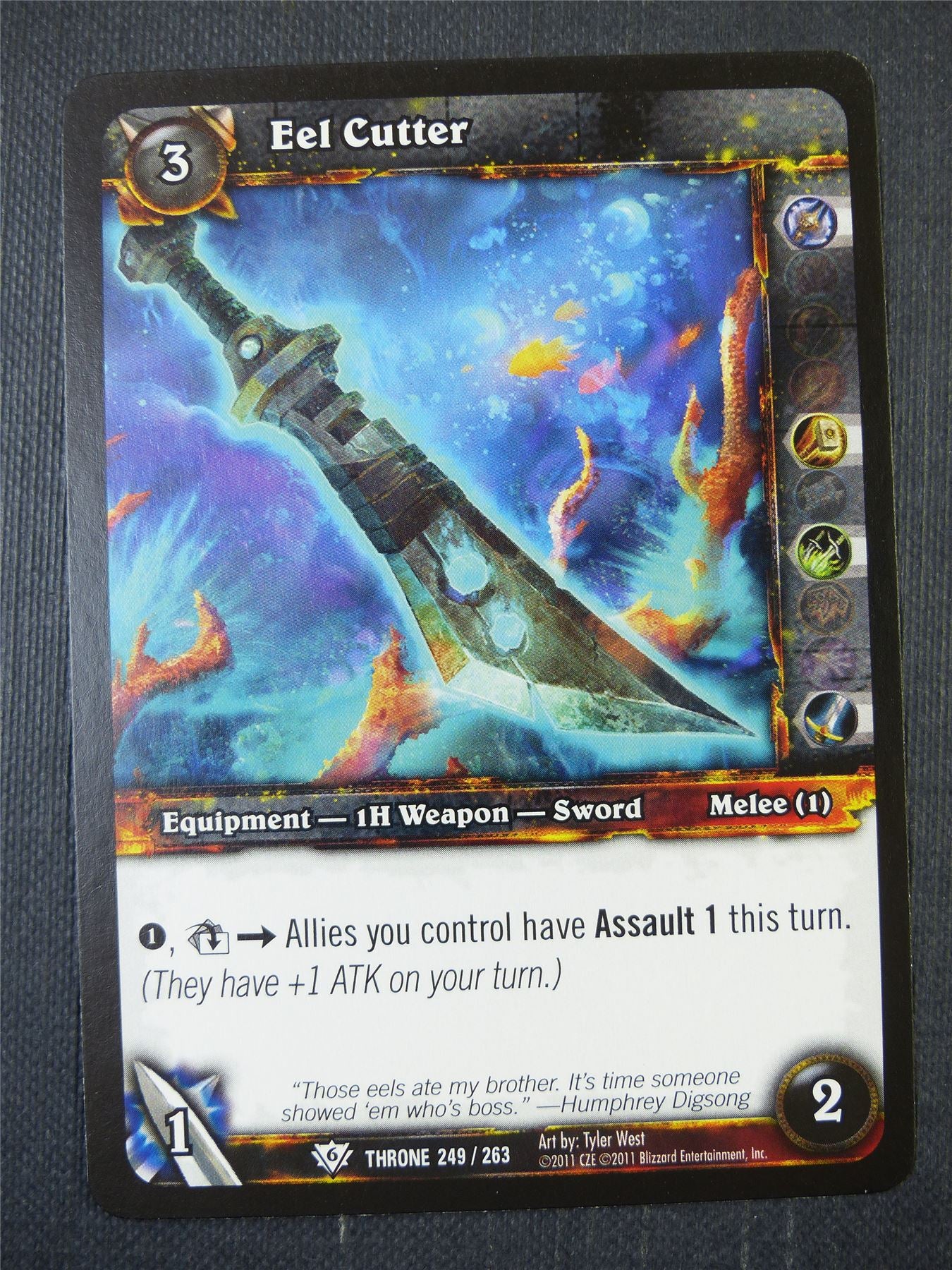 Eel Cutter 249/263 - WoW Card #1BM