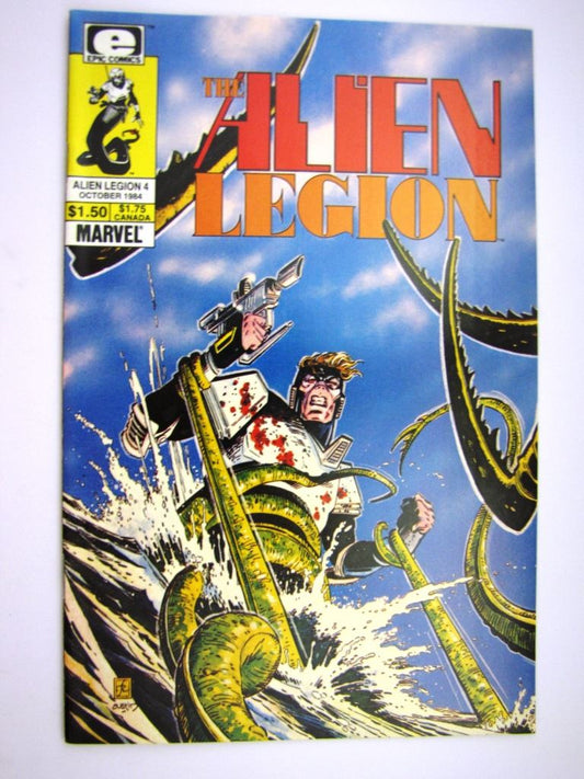 Epic Comics: THE ALEIN LEGION #4 OCTOBER 1984 # 34J81