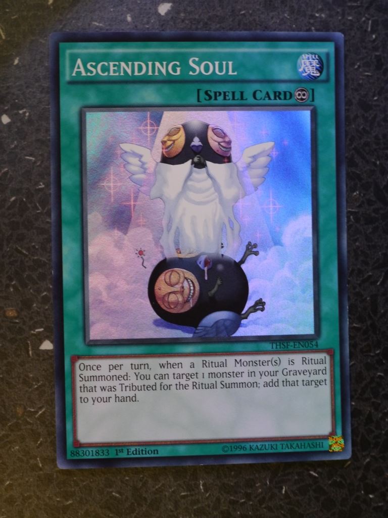 Yugioh Cards: ASCENDING SOUL  THSF SUPER RARE # 3D32