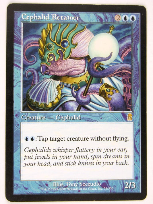 MTG Magic: The Gathering Cards: CEPHALID RETAINER - Played Rare