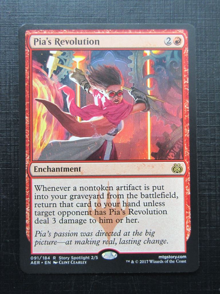 MTG Magic Cards: PIA'S REVOLUTION # 23H48