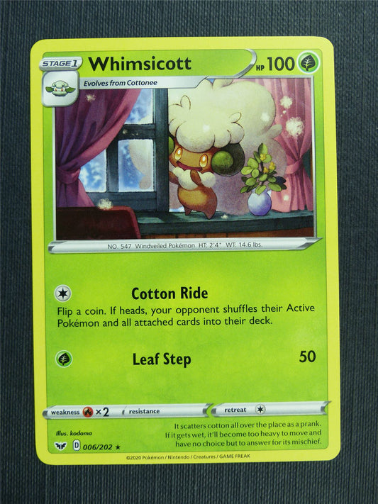 Whimsicott 006/202 - Pokemon Cards #317