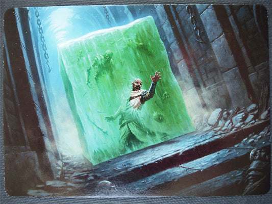 Gelatinous Cube Art Card - Mtg Card #5UB