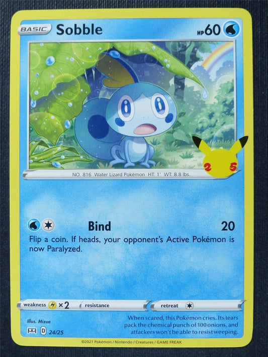 Sobble 24/25 McDonalds Promo - Pokemon Card #3LX