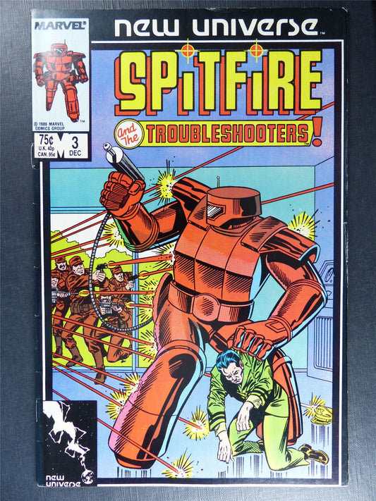 SPITFIRE #3 - Marvel Comics #Q6