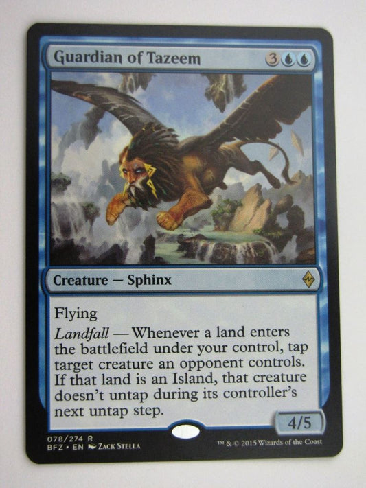 MTG Magic Cards: GUARDIAN OF TAZEEM # B41