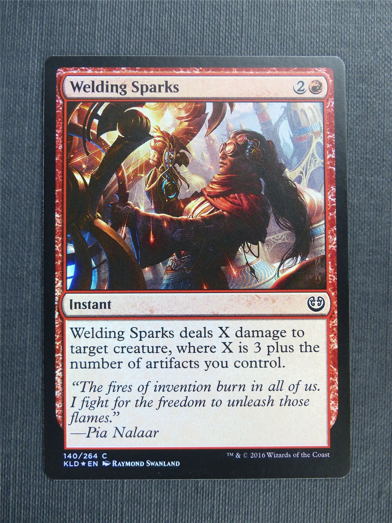 Welding Sparks Foil - Mtg Magic Cards #47G