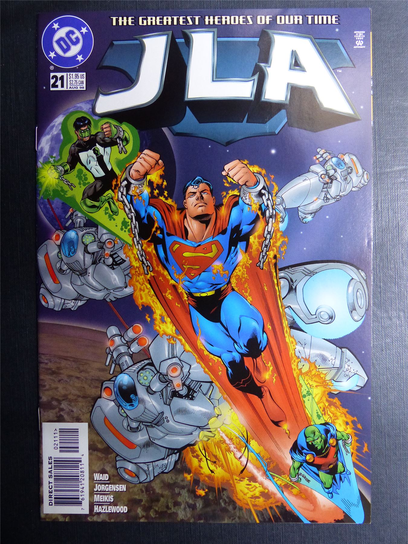 JUSTICE League America JLA #21 - DC Comics #G5