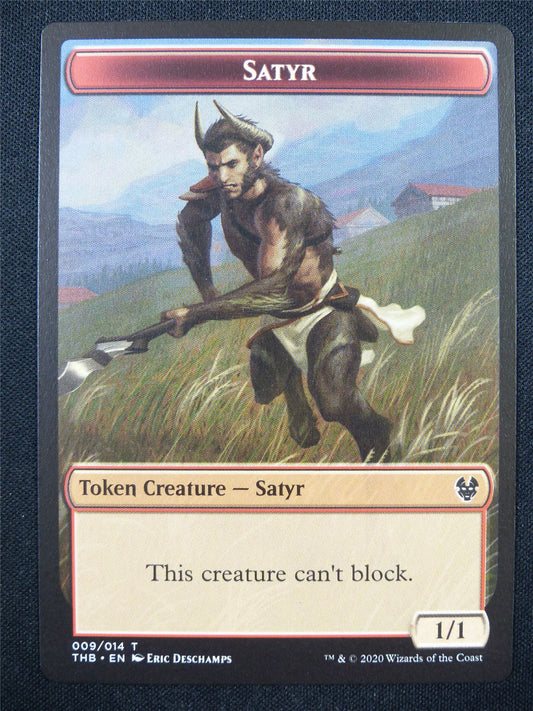 Satyr Token - Mtg Card #2D2