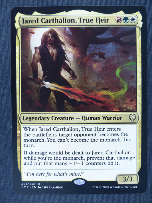 Jared Carthalion True Heir - Mtg Magic Cards #3Y1