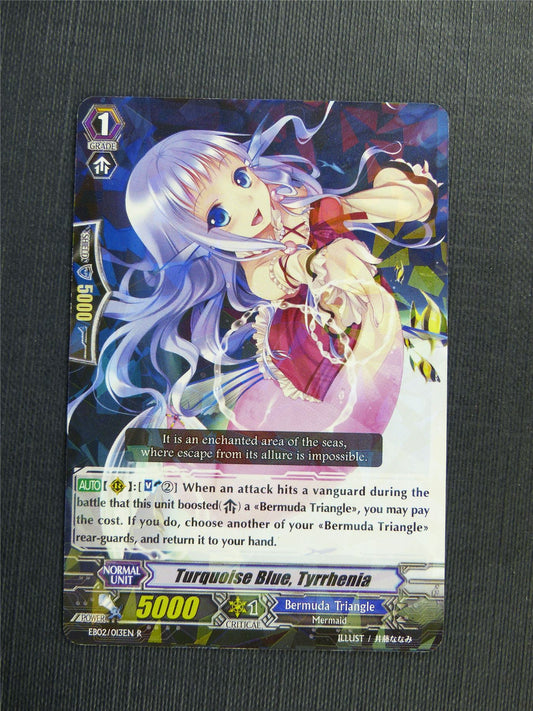 Turqoise Blue Tyrrhenia EB02 R - Vanguard Cards #4NE