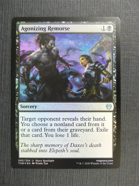 Agonizing Remorse Foil - Theros Collector Ed - Mtg Magic Cards #3K2