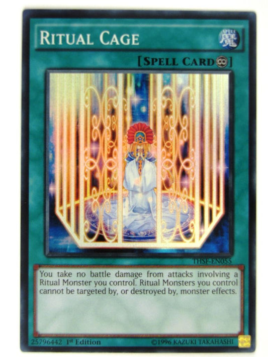 Yugioh Cards: RITUAL CAGE THSF SUPER RARE # 21G59