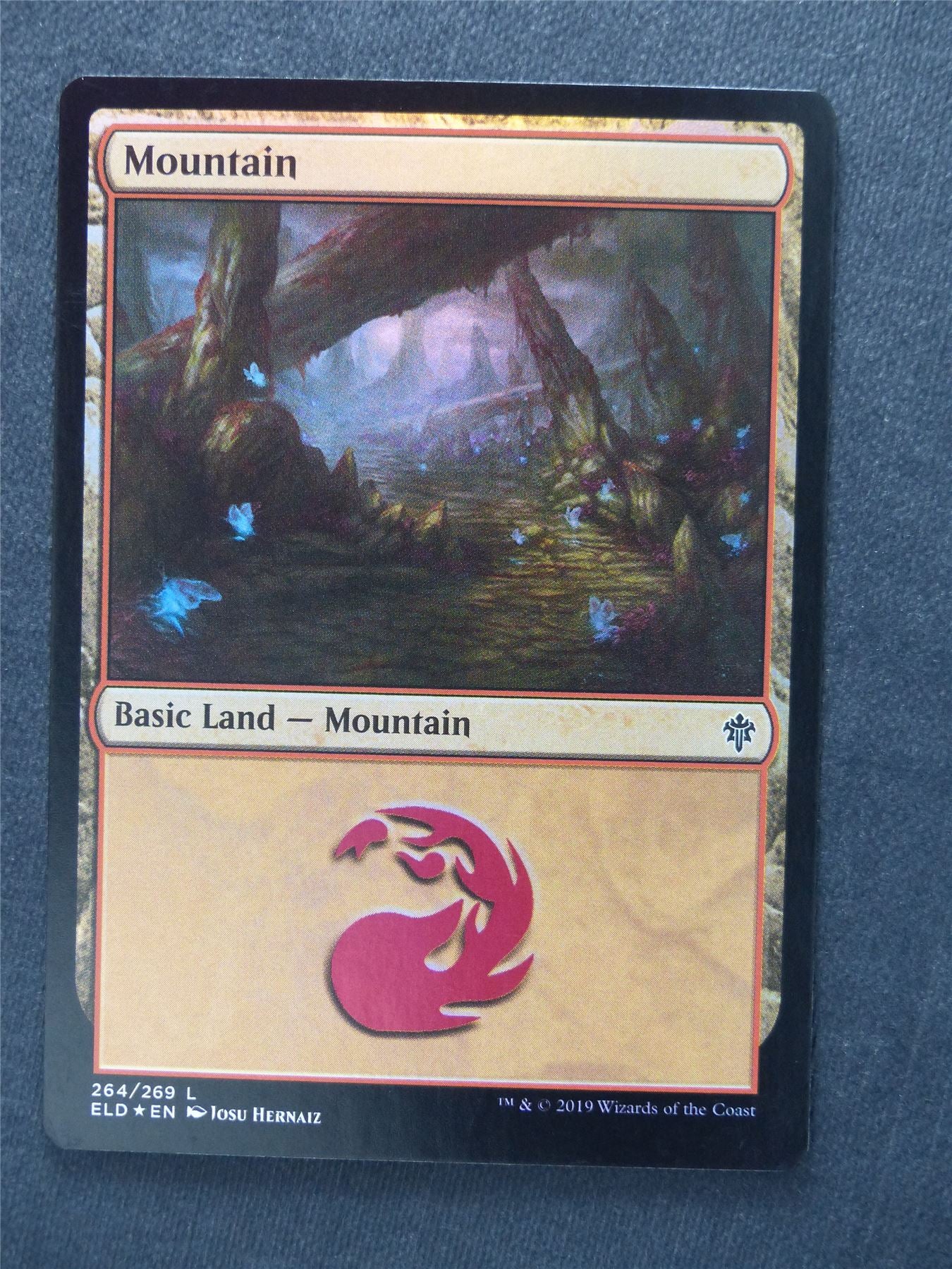 Mountain 264/269 Foil - Mtg Magic Cards #Z6