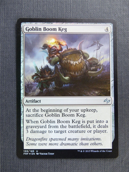 Goblin Boom Keg Foil - Mtg Magic Cards #4EB