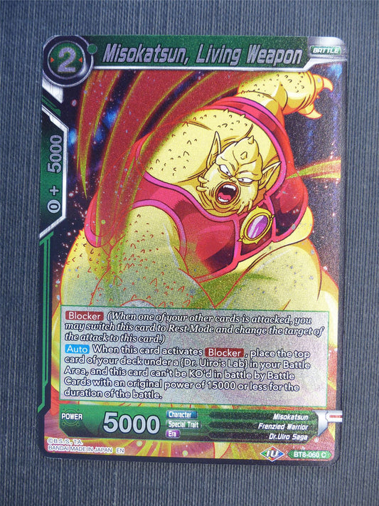 Misokatsun Living Weapon Foil - Dragon Ball Super Cards #6A9