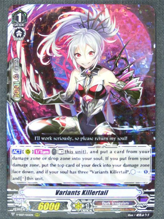 Variants Killertail V-SS07 RRR - Vanguard Cards #HM