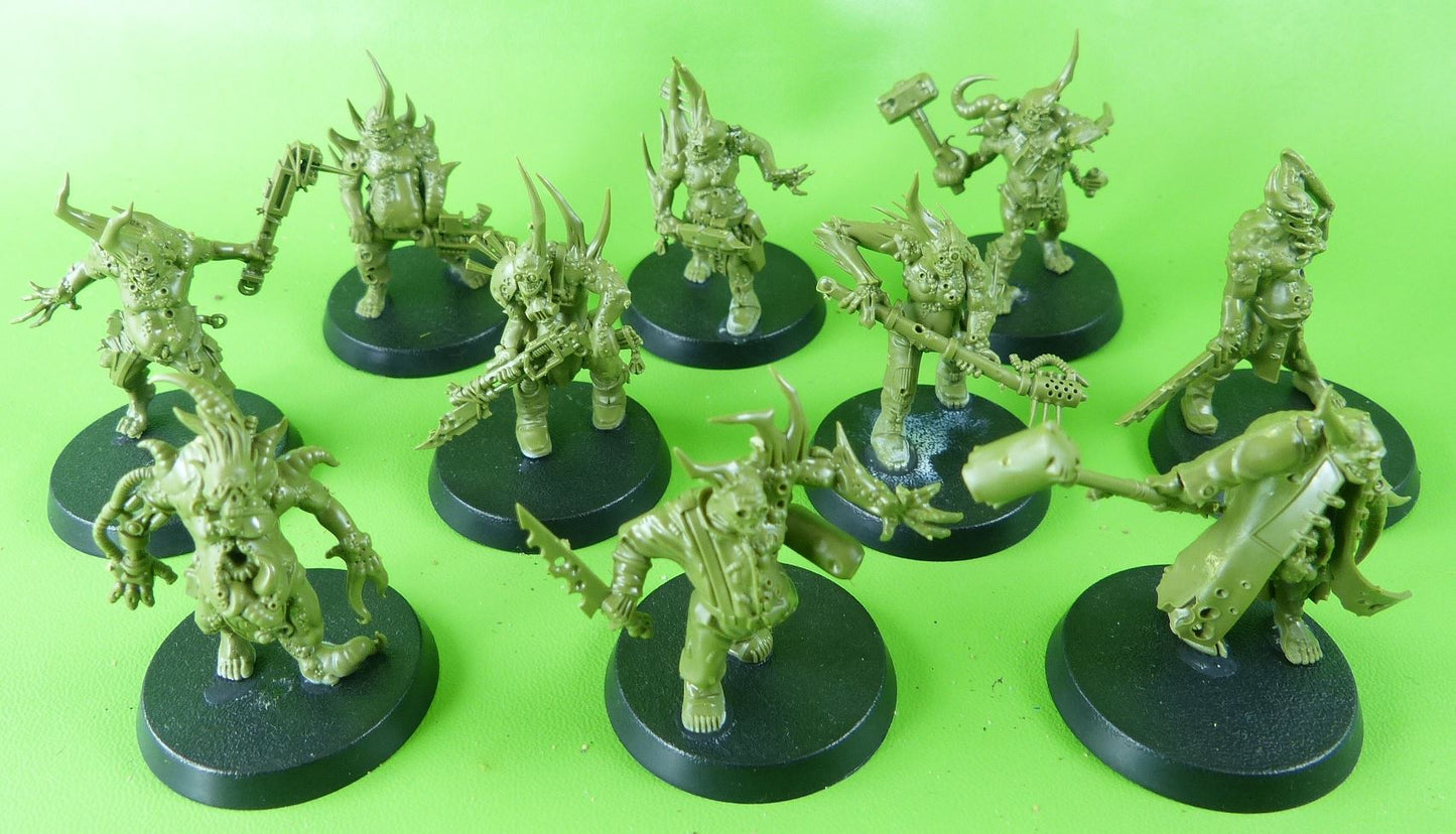 Death Guard Poxwalkers - Warhammer 40K #6R