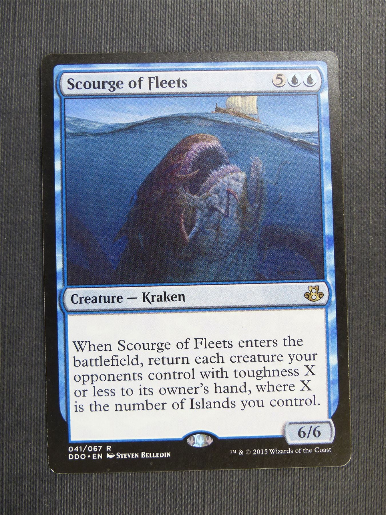 Scourge of Fleets - Mtg Magic Cards #4AF