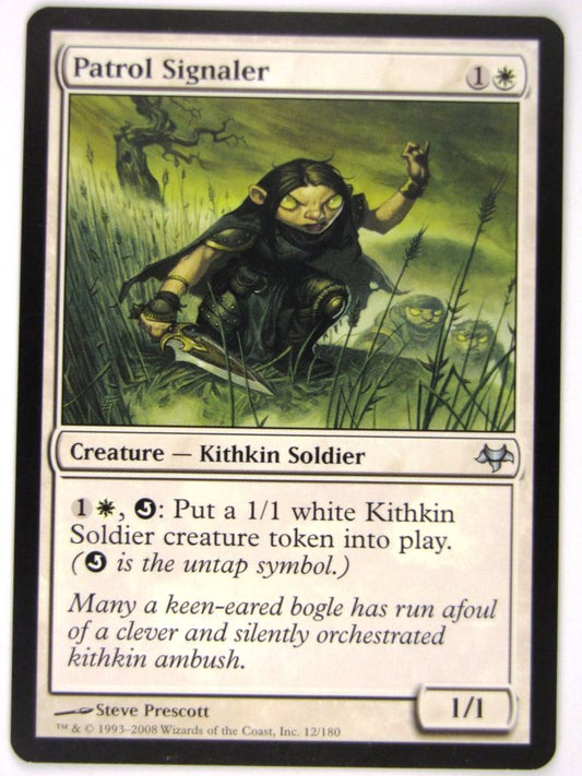MTG Magic: The Gathering Cards: PATROL SIGNALER: EVE