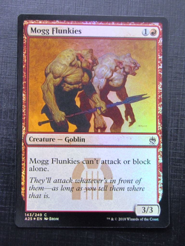 Mogg Flunkies Foil - Masters 25 - Mtg Card # 10A3